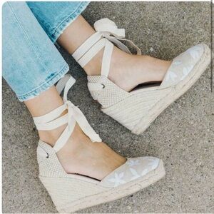 Soludos marseille embroidered espadrille